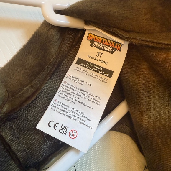 Kids Dinosaur Costume - Green and Brown - Picture 5 of 5